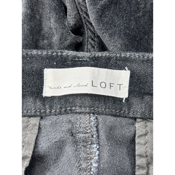 Loft Modern Skinny Black Pants 30/10 - Picture 10 of 13